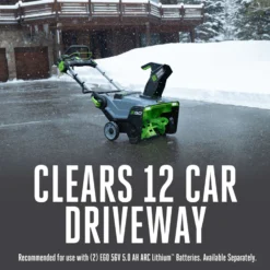 EGO Power+ Peak Power SNT2110 21 In. Single Stage 56 V Battery Snow Blower Tool Only W/ STEEL AUGER -Snow Gear Shop 01912d12 76aa 4f4e a75c 92b9b8dc2be7