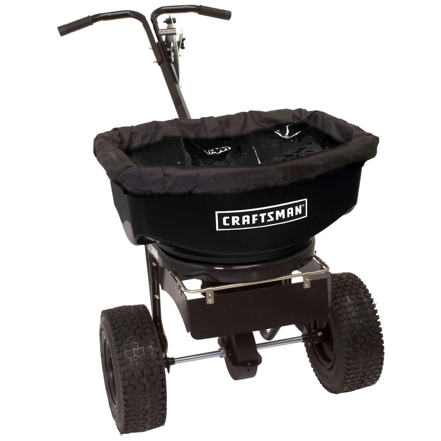 Craftsman 36 In. W Push Spreader For Ice Melt 80 Lb 1 Craftsman 36 In. W Push Spreader For Ice Melt 80 Lb