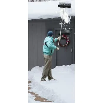 Bigfoot Flip And Strip 25" Poly Roof Rake 2 Bigfoot Flip And Strip 25" Poly Roof Rake - Image 2