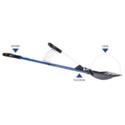 Snow Joe 41.3" Snow Shovel With Spring-Assist Metal Handle, 18" Aluminum Blade -Snow Gear Shop 216581 DetailedProductView1 Lg