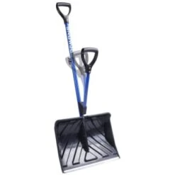 Snow Joe 41.3" Snow Shovel With Spring-Assist Metal Handle, 18" Aluminum Blade -Snow Gear Shop 216581 RightView Lg