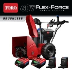 Toro 60-Volt Power Max E 24" 2-Stage Cordless Electric Snow Blower And Headlight -Snow Gear Shop 216595 DetailedProductView1 Lg