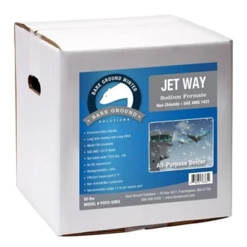 Bare Ground 50 Lb. Sodium Formate De-Icer 1 Bare Ground 50 Lb. Sodium Formate De-Icer