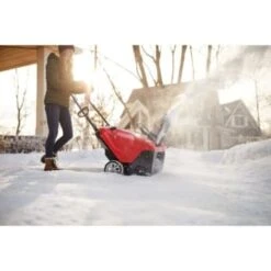 Troy-Bilt Squall 21" 179 Cc Single-Stage Gas Snow Blower With Electric Start -Snow Gear Shop 216719 DetailedProductView20 Lg