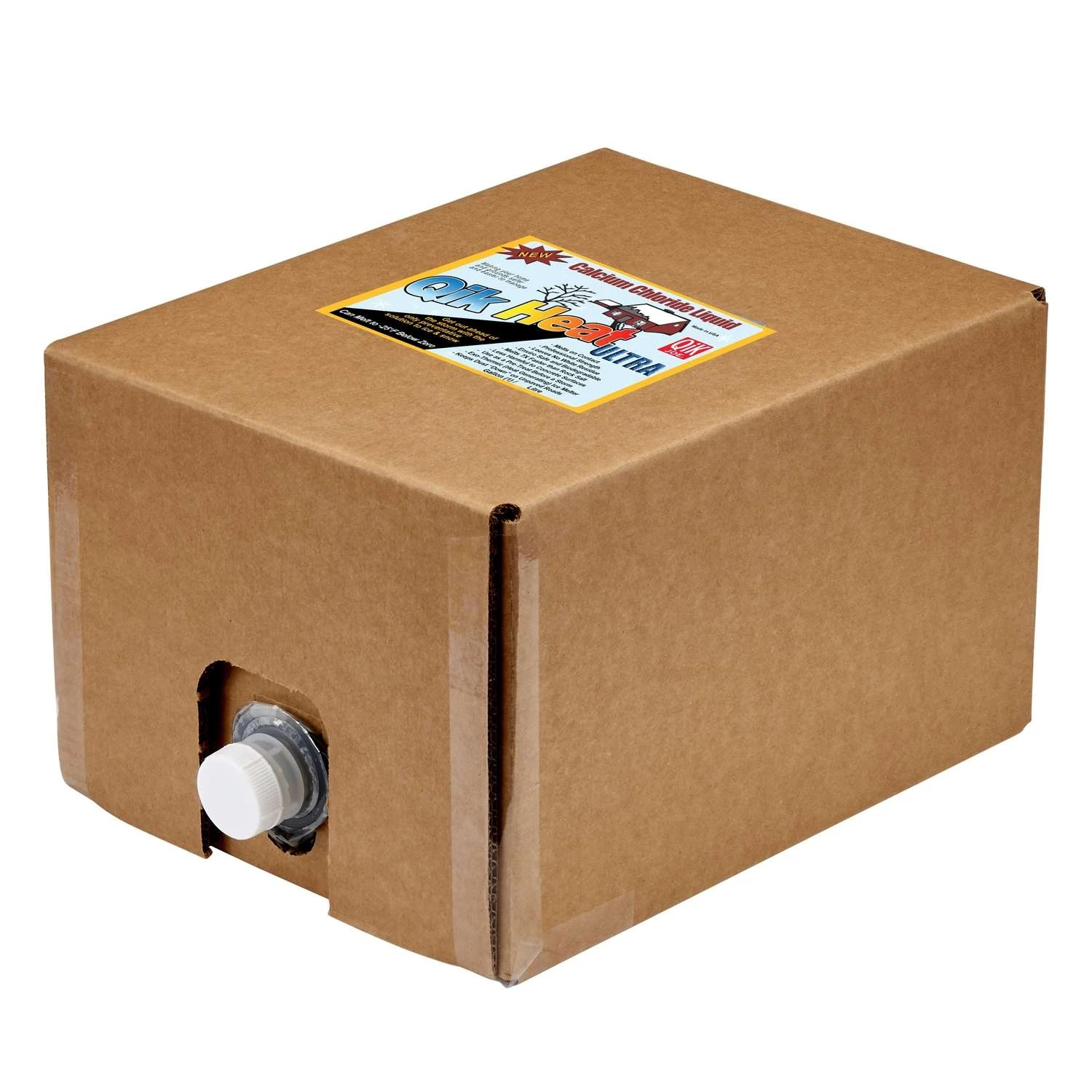 Qik Joe Qik Heat Ultra Calcium Chloride Liquid Ice Melt 5 Gal 1 Qik Joe Qik Heat Ultra Calcium Chloride Liquid Ice Melt 5 Gal