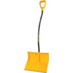 True Temper 18 In. Ergonomic Mountain Mover Snow Shovel