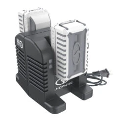 Snow Joe 24V-X2-SB22 48-Volt* MAX IONMAX Cordless Single-Stage Snow Blower Kit | 22-Inch | Brushless 1600W Motor | W/ 2 X 8.0-Ah High Performance Batteries + High Speed Dual Port Charger -Snow Gear Shop 24VCHRG HS DPC XR8 scaled