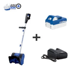 Snow Joe 24V-SS10 24-Volt* IONMAX Cordless Snow Shovel Kit | 10-inch | W/ 4.0-Ah Battery + Charger