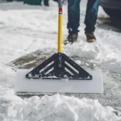 The Snowplow The Original 24 In. W X 56 In. L UHMW Snow Pusher -Snow Gear Shop 2ada1412 44f4 47c0 9472 847f05fa2ab3