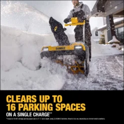 DEWALT 60V MAX FLEXVOLT DCSNP2142Y2 21 In. Single Stage 60 V Battery Snow Blower Kit (Battery & Char -Snow Gear Shop 2ecf198f 8b08 402f 9bab f09d33b8bcf6