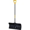 True Temper 38.3 Steel Handle Plastic Snow Shovel