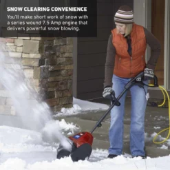 Toro Power Shovel 12 In. Single Stage Electric Snow Blower Tool Only -Snow Gear Shop 331d1850 8edd 4c82 81c7 eb81649c7542