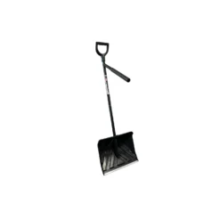 NoBendz 18 In. W X 55 In. L Poly Ergonomic Snow Shovel