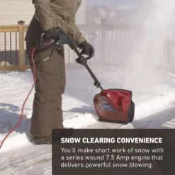 Toro Power Shovel 12 In. Single Stage Electric Snow Blower Tool Only -Snow Gear Shop 37f9e700 6212 484f 8e00 39beba983a51