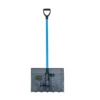 Teeth Down Shark 18 In. W X 51 In. L Poly Snow Shovel