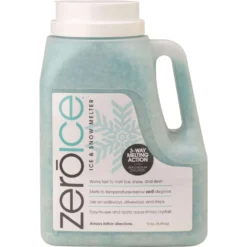 HJE Zero Ice Magnesium Chloride/Potassium Chloride/Sodium Chloride Crystal Ice & Snow Melter 12 Lb