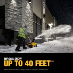 DEWALT 60V MAX FLEXVOLT DCSNP2142Y2 21 In. Single Stage 60 V Battery Snow Blower Kit (Battery & Char -Snow Gear Shop 4efe5d7b 37c5 4874 b806 4c2870e20ace