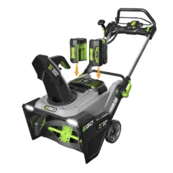 EGO Power+ Peak Power SNT2102 21 In. Single Stage 56 V Battery Snow Blower Kit (Battery & Charger) W/ TWO 5.0 AH BATTERIES -Snow Gear Shop 533d6ed5 9a7a 481a 8e77 f267f9ff5adf