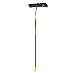 True Temper 24 In. W X 17 Ft. L Poly Roof Rake