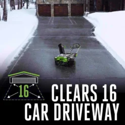 EGO Power + Peak Power SNT2125AP 21 In. Single Stage 56 V Battery Auger-Propelled Snow Blower Kit (B W/ HEATED HANDLES & TWO 7.5 AH BATTERIE -Snow Gear Shop 742069c7 8d81 4173 b354 75308718cd60