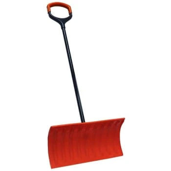 Bigfoot 21" Poly Snow Roller Shovel With X-Large Shock Absorbing D-Grip 1 Bigfoot 21" Poly Snow Roller Shovel With X-Large Shock Absorbing D-Grip
