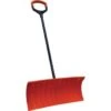 Bigfoot 25" Poly Snow Roller Shovel With X-Large Shock Absorbing D-Grip