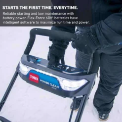 Toro Power Clear 21 In. Single Stage 60 V Battery Snow Blower Kit (Battery & Charger) -Snow Gear Shop 883343e5 c601 45e6 a73c 848ebf2f178a