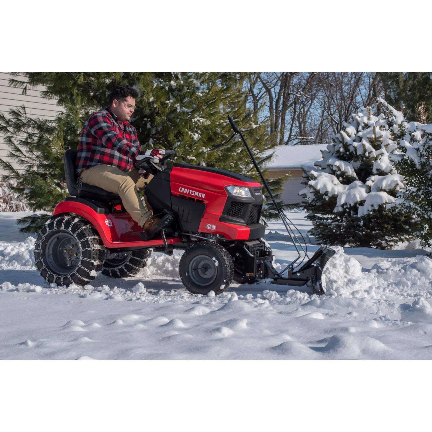 Craftsman 14 In. W X 42 In. L Steel Snow Blade 10 Craftsman 14 In. W X 42 In. L Steel Snow Blade - Image 10