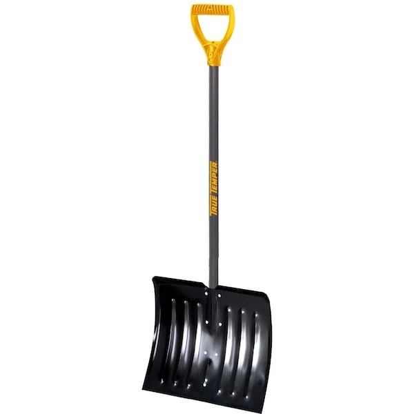 Snow Shovel, 18In, Stl, Wood, Hdl, Kd 1 Snow Shovel, 18In, Stl, Wood, Hdl, Kd