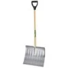Snow Shovel, 18In, Alum, Asbld, No Wear Strip