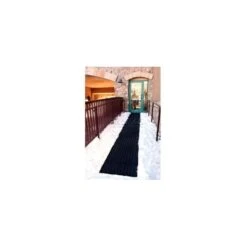 HeatTrak® Outdoor Snow & Ice Melting Heated Walkway Mat 1/2" Thick 3' X 5' 120 Volt Black