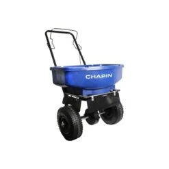 Chapin 80 Lb. Capacity Rock Salt & Ice Melt Spreader - With Baffles, Gate & Rain Cover