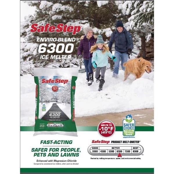 Enviro-Blend 6300 Magnesium Chloride Pet Friendly Granule Ice Melt 11 Lb 3 Enviro-Blend 6300 Magnesium Chloride Pet Friendly Granule Ice Melt 11 Lb - Image 3