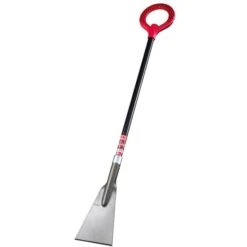 7 X 53 Inch Long Handled Steel Ice Scraper/Chopper