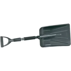 Subzero Auto Emergency Snow Shovel With 37 In. Extendable Handle, Blk