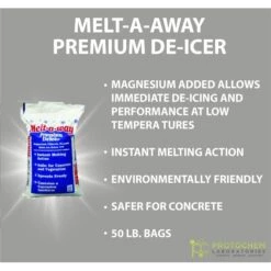Low Temperature Blue Ice Melt Blend, 50 Lbs., 49 Bags 5 Low Temperature Blue Ice Melt Blend, 50 Lbs., 49 Bags -Snow Gear Shop Kinzua20Environmental20Inc MELTAWAYxxmarkingxx6dd4ce 1