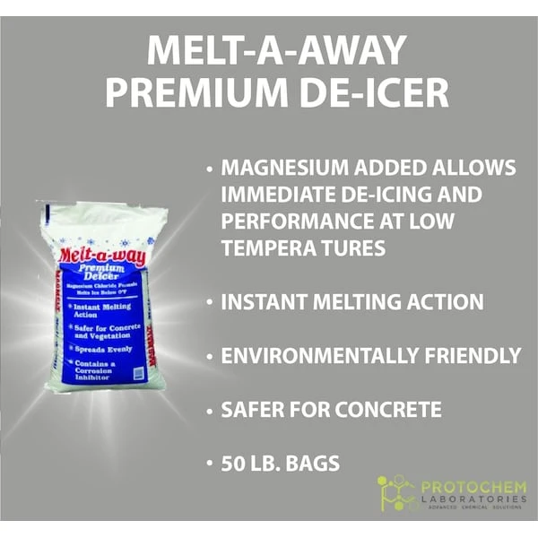 Low Temperature Blue Ice Melt Blend, 50 Lbs., 1 Bags 3 Low Temperature Blue Ice Melt Blend, 50 Lbs., 1 Bags - Image 3