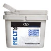 MELT 25 Lb. Bucket Calcium Chloride Crystals Ice Melter
