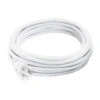 Snow Joe + Sun Joe PJEXT20-163-WHT Vinyl Landscape Outdoor UL Rated Extension Cord | 20-Foot | 16/3-Gauge (White)