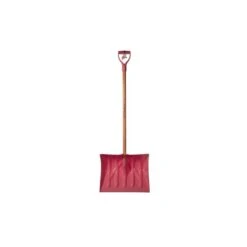 18 In. Pink Snow Shovel/Pusher W/Hardwood Shaft D-Grip Handle Cancer Care Of Me Pro