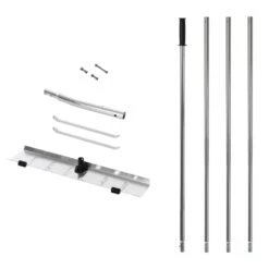 Outdoor Extendable Aluminum Sturdy Lightweight Roof Snow Rake With Anti-Skid Handle 11 Outdoor Extendable Aluminum Sturdy Lightweight Roof Snow Rake With Anti-Skid Handle -Snow Gear Shop Quickway20Imports20Inc 801307xxb83e37