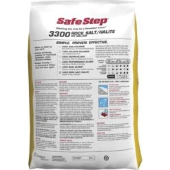 Ice Melt, Safe Step, Rock Salt, 5 Degrees F, 10 Lb, 4/BD PK -Snow Gear Shop S.P.20Richards20Company c9c38a3b416214338270a04cf0010c6cxx3f2899