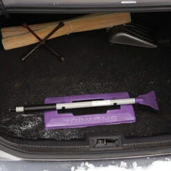 Snow Joe SJBLZD-JMB-PRP2 2-Pack Jumbo Telescoping Snow Broom + Ice Scraper, Purple -Snow Gear Shop SJBLZD JMB PRP2 Image06 scaled