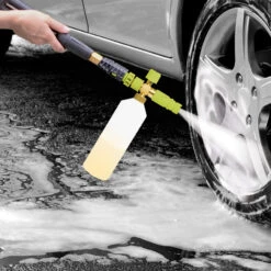 Sun Joe SPX-FC34 Foam Cannon For SPX Series Electric Pressure Washers | 34 Oz. -Snow Gear Shop SPX FC34 Lifestyle scaled