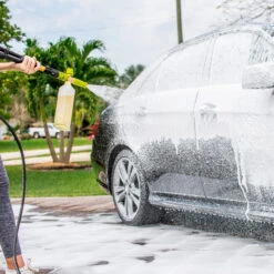 Sun Joe SPX-FC34 Foam Cannon For SPX Series Electric Pressure Washers | 34 Oz. -Snow Gear Shop SPX FC34 Lifestyle04 scaled