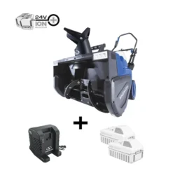 48V 1200W 22" Cordless Snow Blower W/ 2 X 8.0Ah Batteries And Dual Port Charger -Snow Gear Shop Snow20Joe20LLC 24VxxX2xxSB22xxHeroxxNobatlogoxx4e52a0