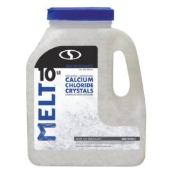 Calcium Chloride Crystals Ice Melt, 10lb.