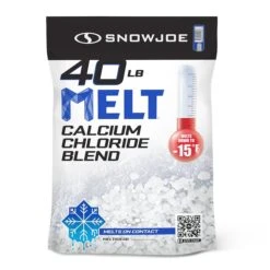 Calcium Chloride Blend Ice Melt Blend, 40Lbs, Works To -15-Fahrenheit