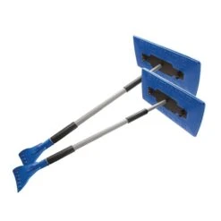 Two-Pack Jumbo Telescoping Snow Broom + Ice Scraper, Blue/Blue -Snow Gear Shop Snow20Joe20LLC SJBLZDxxJMB2xxImage03