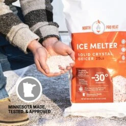 North Pro Heat Ice Melt Driveway Salt 25 Lb Bag -Snow Gear Shop Tjernlund20Products20Inc im4xx608509